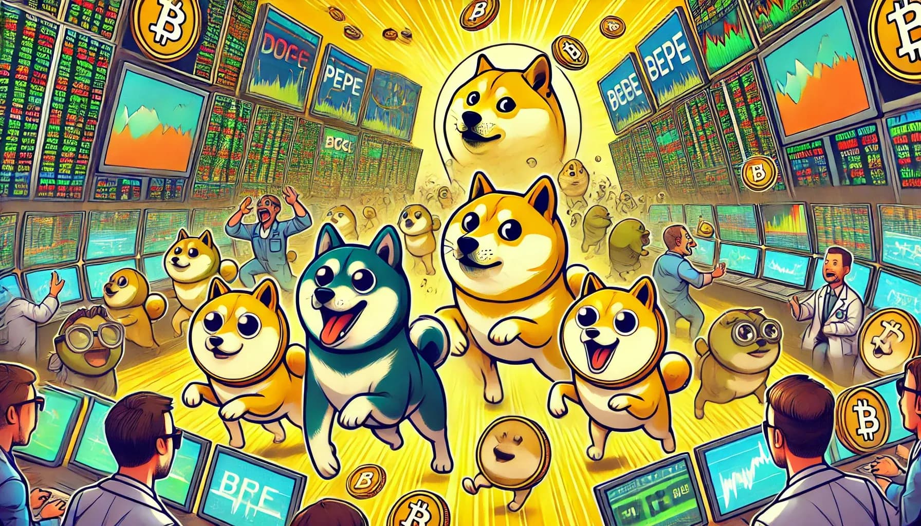 Meme Coin Haftalık İzleme: DOGE ve SHIB Liderlik Yapıyor, MOG Geri Dönüş Yapıyor
