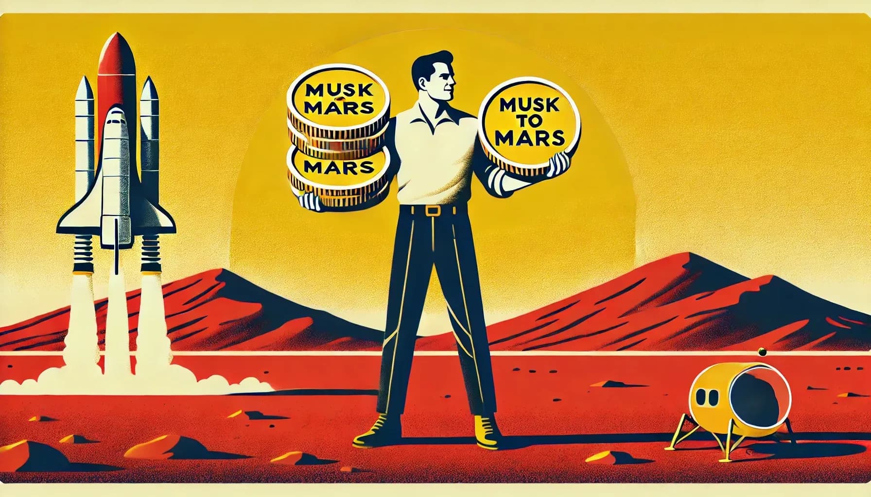 Solana Meme Coin Musk To Mars Zwiększy Się O 16000% Po  Notowaniu
