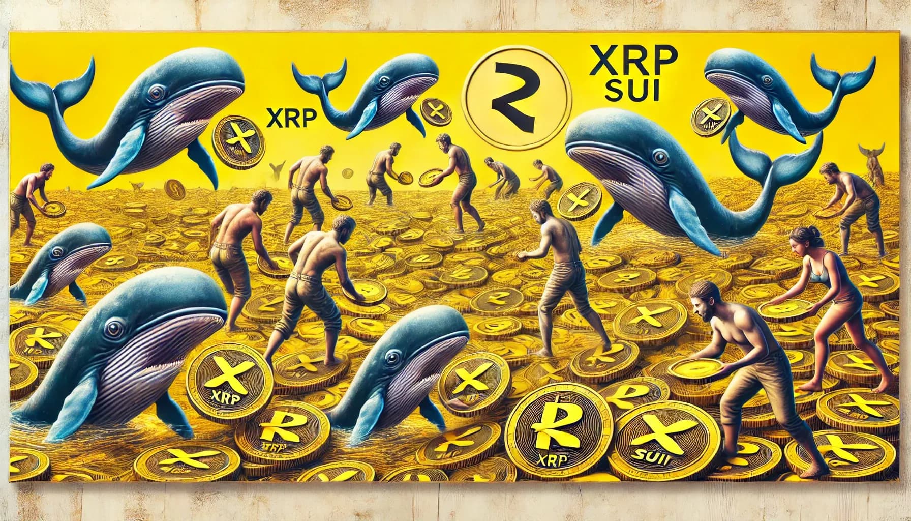 加密巨鯨短炒XRP、SUI，長線鎖定Catzilla，預計升幅可達6500%

