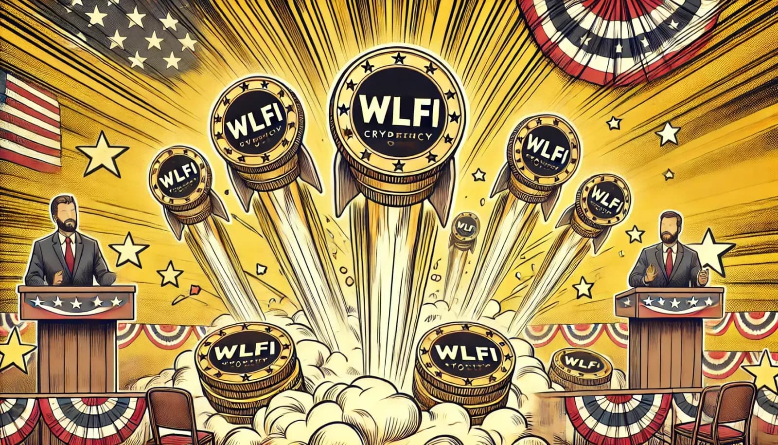 Trump Se Aventura no Mundo das Criptomoedas com Venda de Tokens WLFI na Terça-Feira

