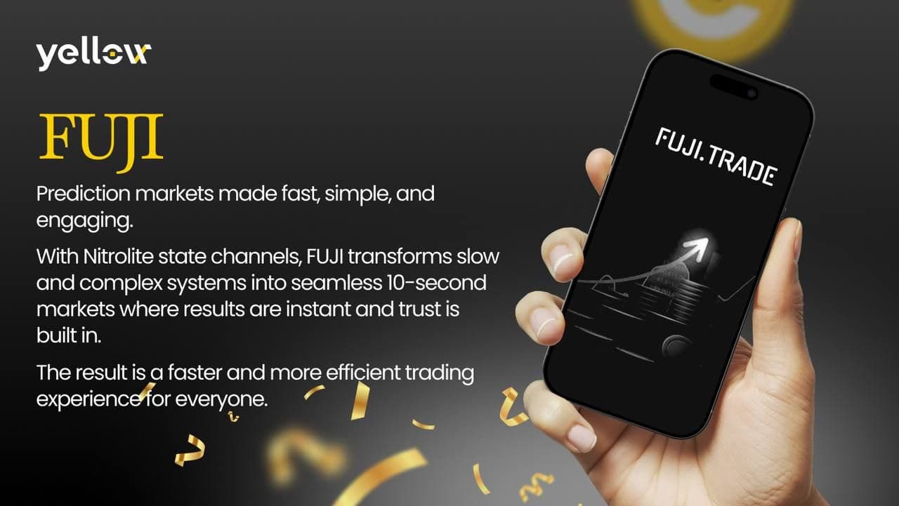 แพลตฟอร์มไบนารี่ออปชัน Fuji เพิ่มความเร็วขึ้น 99.9% ด้วยการบูรณาการ Yellow SDK
