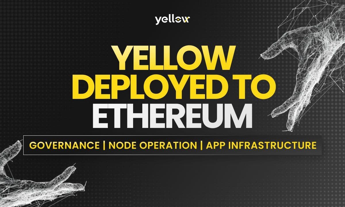Yellow Network Launches on Ethereum Mainnet