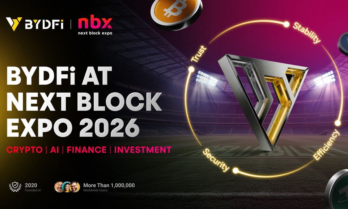 BYDFi Expands European Reach with Next Block Expo 2026 Sponsorship in Warsaw