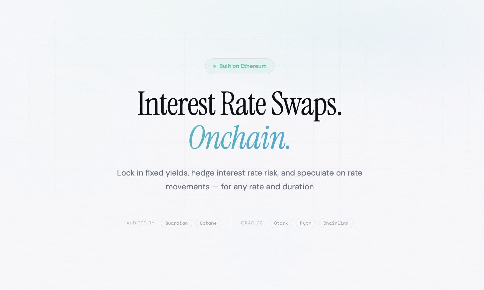 Kairos Raises $2.4M to Bring the $500T Swap Market Onchain