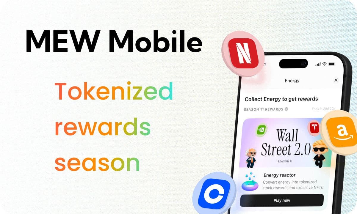 MyEtherWallet (MEW) uruchamia sezon nagród Real World Assets (RWA) z pulą nagród do 100 000 USD
