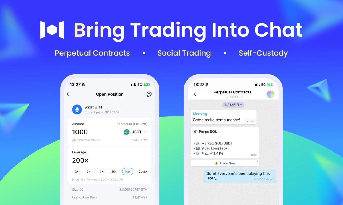 Mixin Launches U-Margined Perpetual Contracts, Bringing Derivatives Trading Into Chat