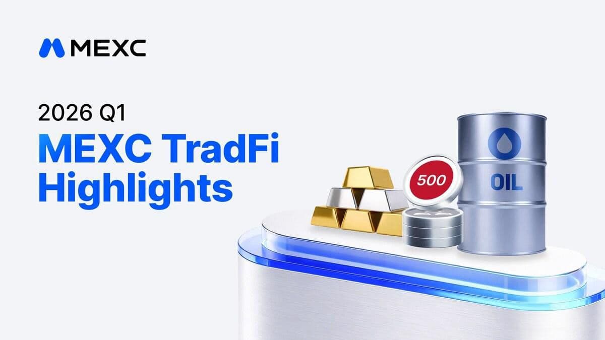 MEXC Secures World's #1 Gold Order Book Depth in Q1 2026