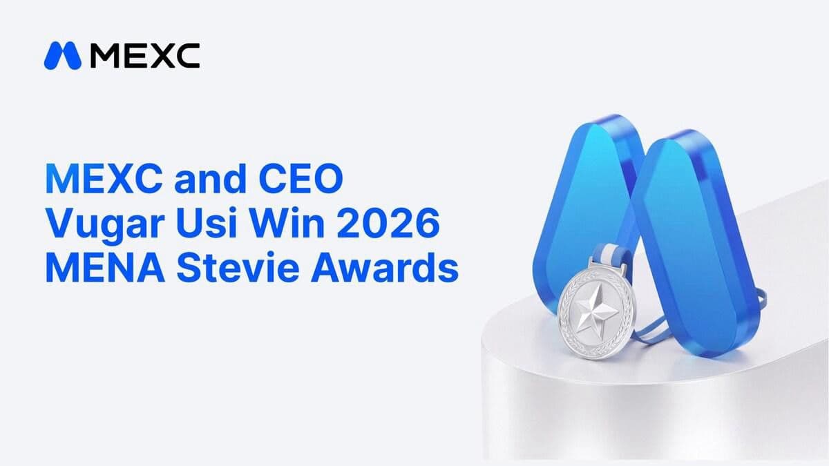 MEXC dan CEO Vugar Usi Meraih Empat Penghargaan di MENA Stevie Awards 2026
