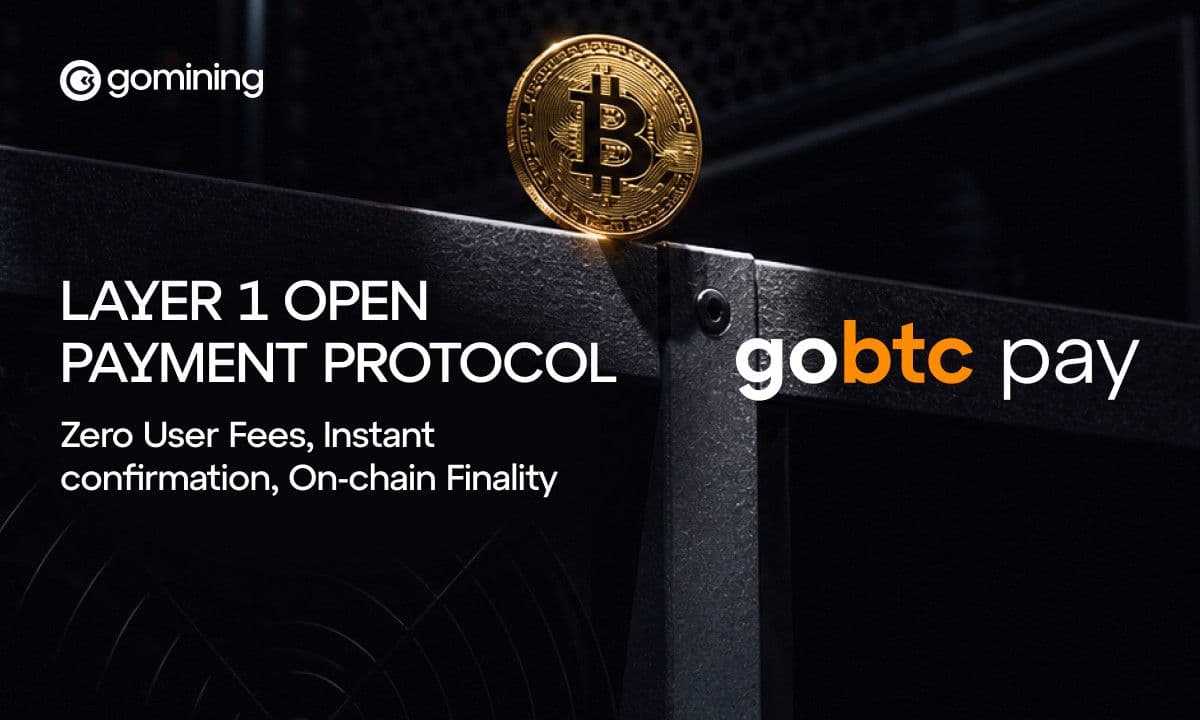 GoMining lança GoBTC Pay para trazer pagamentos nativos e instantâneos ao Bitcoin
