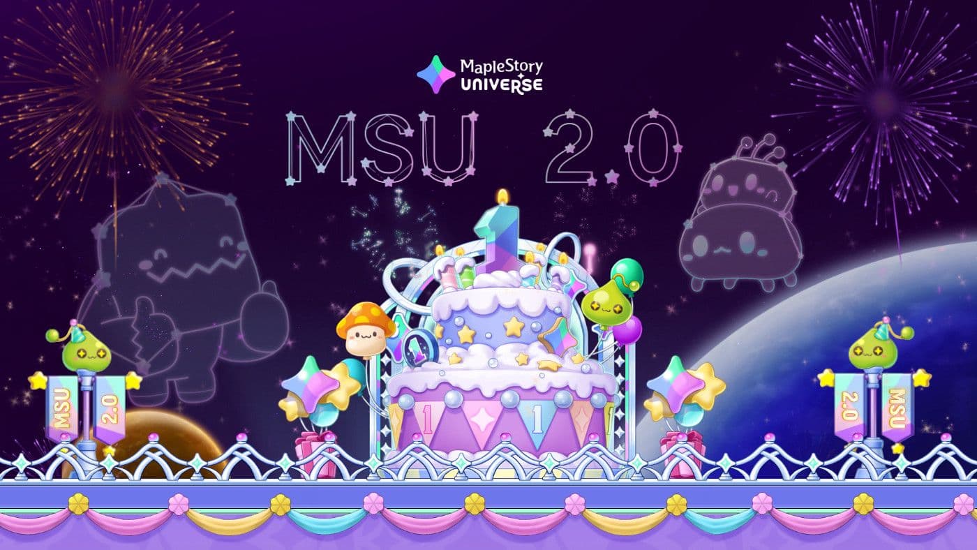 MapleStory Universe Marks One Year of Live Ops, Surpasses 150M On-chain Transactions, Entering MSU 2.0 Phase