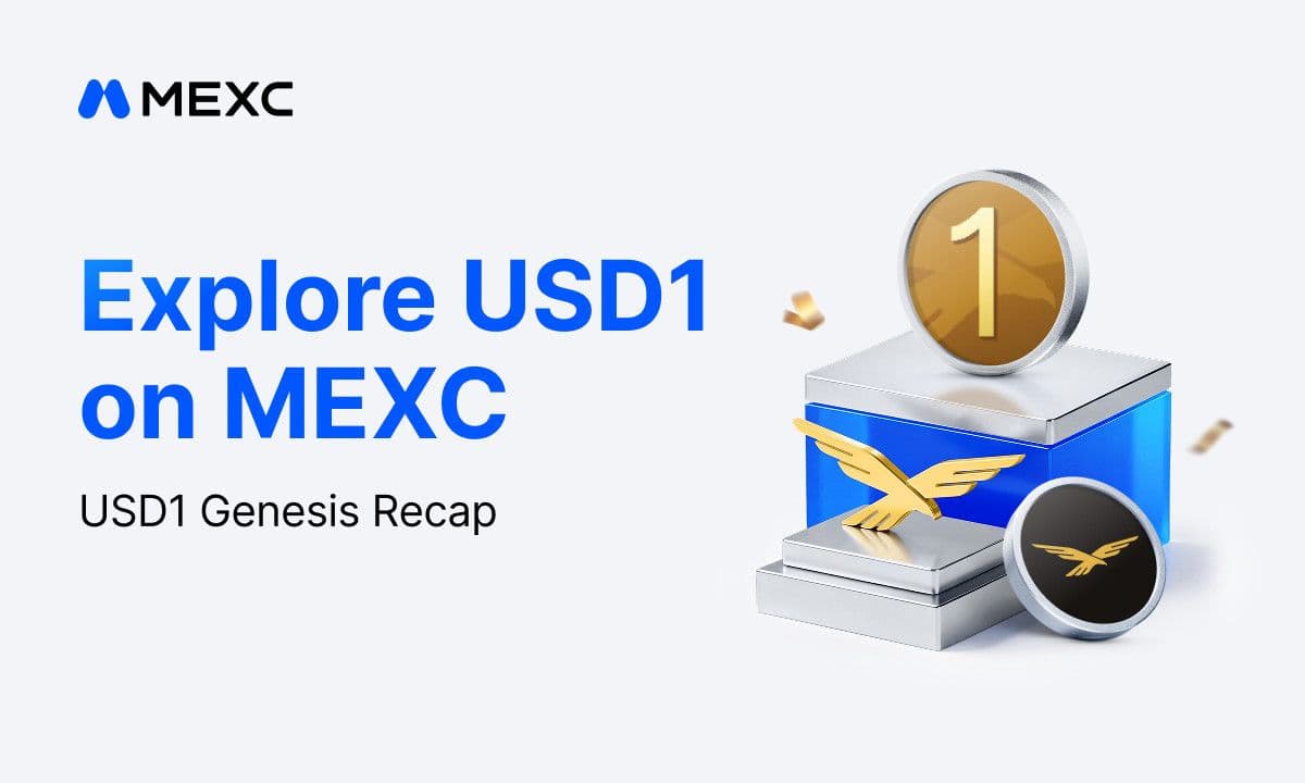 MEXC's First USD1 Event Concludes with Over 160K Participants & $2.4 Billion in Futures Trading Volume