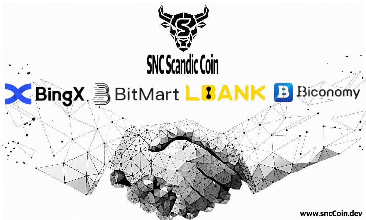 SNC Scandic Coin: Regulated real‑world‑asset project launched on BingX, BitMart, L‑Bank and Biconomy