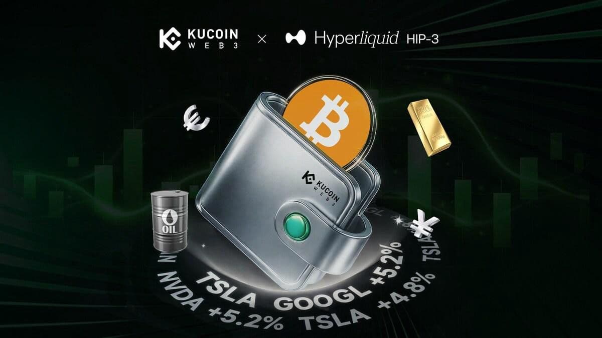 KuCoin Web3 Wallet erweitert sich mit HIP-3-Upgrade auf Krypto- + TradFi-Perpetuals
