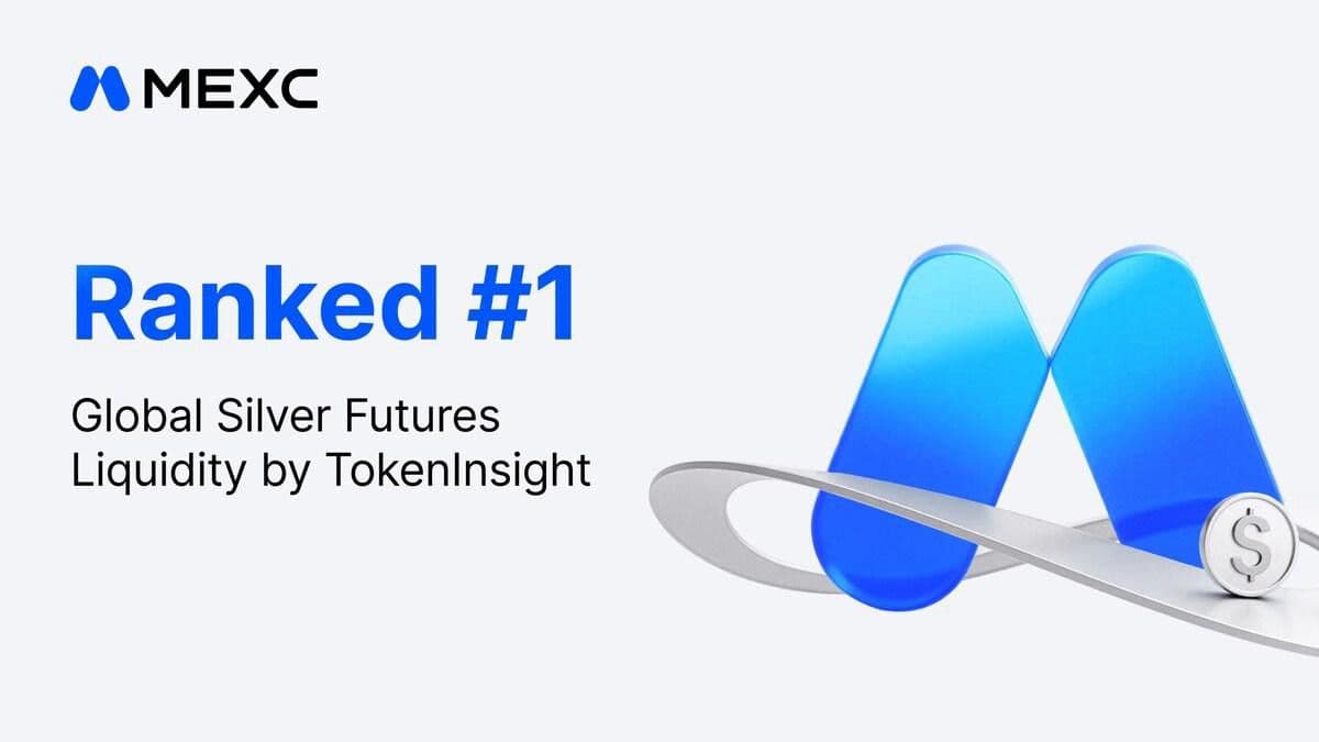 TokenInsight Report: MEXC Ranks No. 1 Globally in Silver Futures Liquidity, Leading Across Multiple Metrics