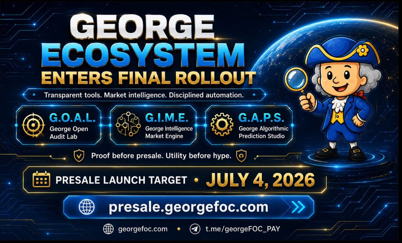 George Ecosystem Accelerates Final Rollout Ahead of July 4, 2026 Presale Target
