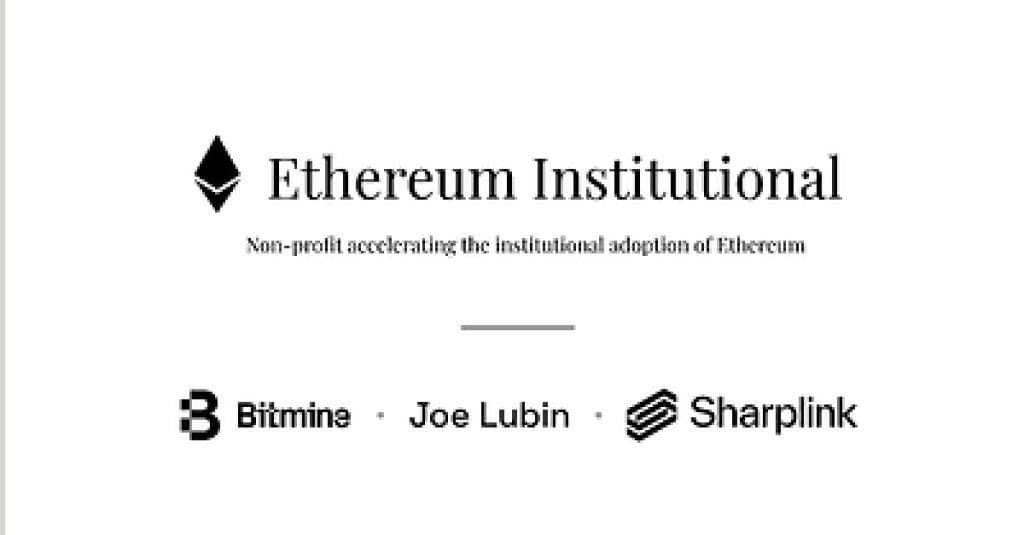 Ethereum Institutional Launches as Independent Non-Profit to Bring Institutional Finance Onchain at Scale