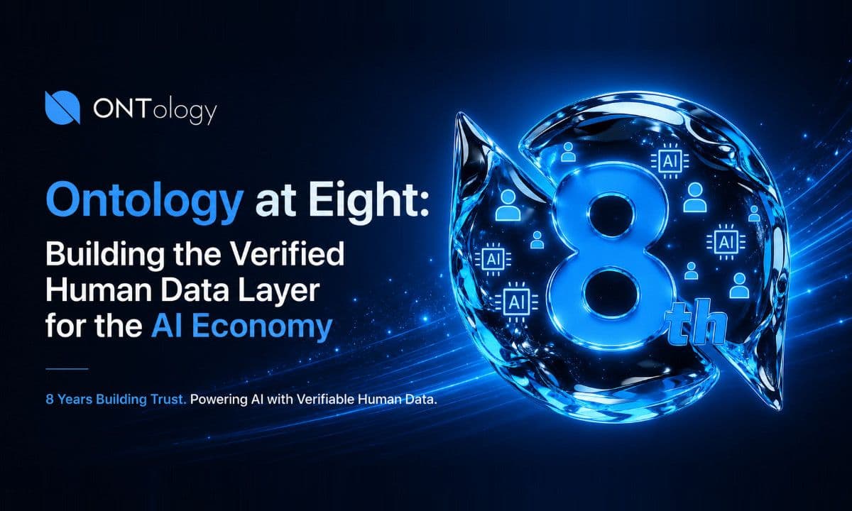 Ontology at Eight: Building the Verified Human Data Layer for the AI Economy