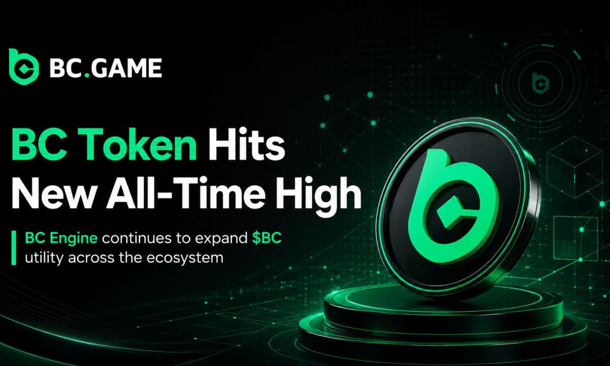 BC.GAME Shares BC Engine Ecosystem Update as BC Token Hits New Record High