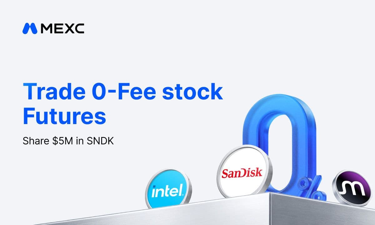 MEXC Launches 0-Fee Stock Futures Campaign With $5,000,000 SNDK Prize Pool
