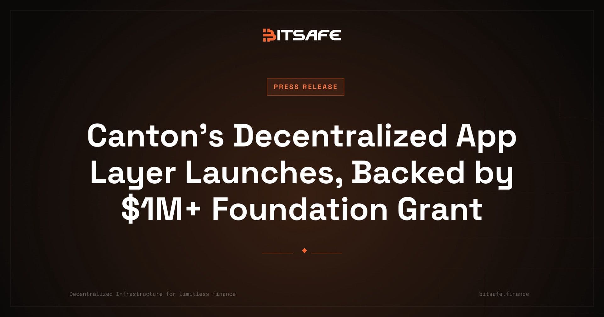 Canton’s Decentralized App Layer Launches, Backed by $1M+ Foundation Grant