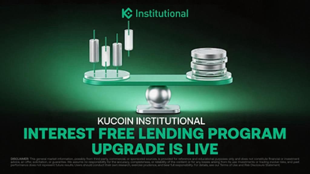 KuCoin Upgrades Institutional Lending to Improve Capital Infrastructure and Efficiency