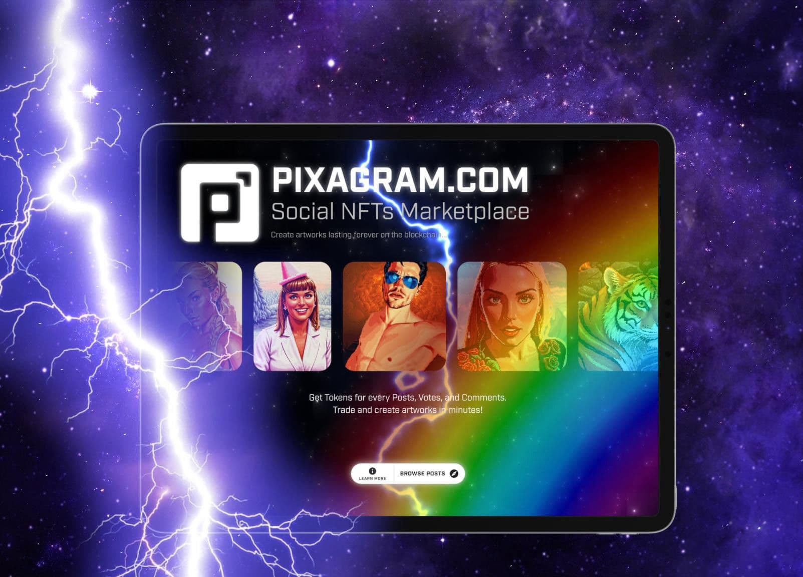 Pixagram เปิดให้สร้างบัญชีฟรีวันละ 250 บัญชี จนถึงสิ้นปี 2026 ดันครีเอเตอร์ขึ้นบล็อกเชน
