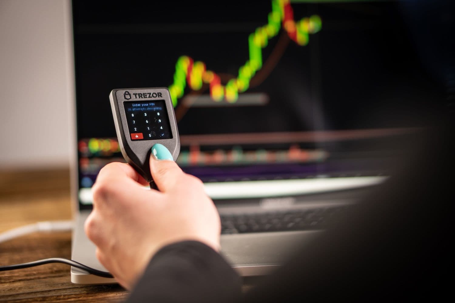 A crypto security clash pits Trezor's Danny Sanders against investigator ZachXBT over whether hardware wallets still protect user funds. (Image: Shutterstock)