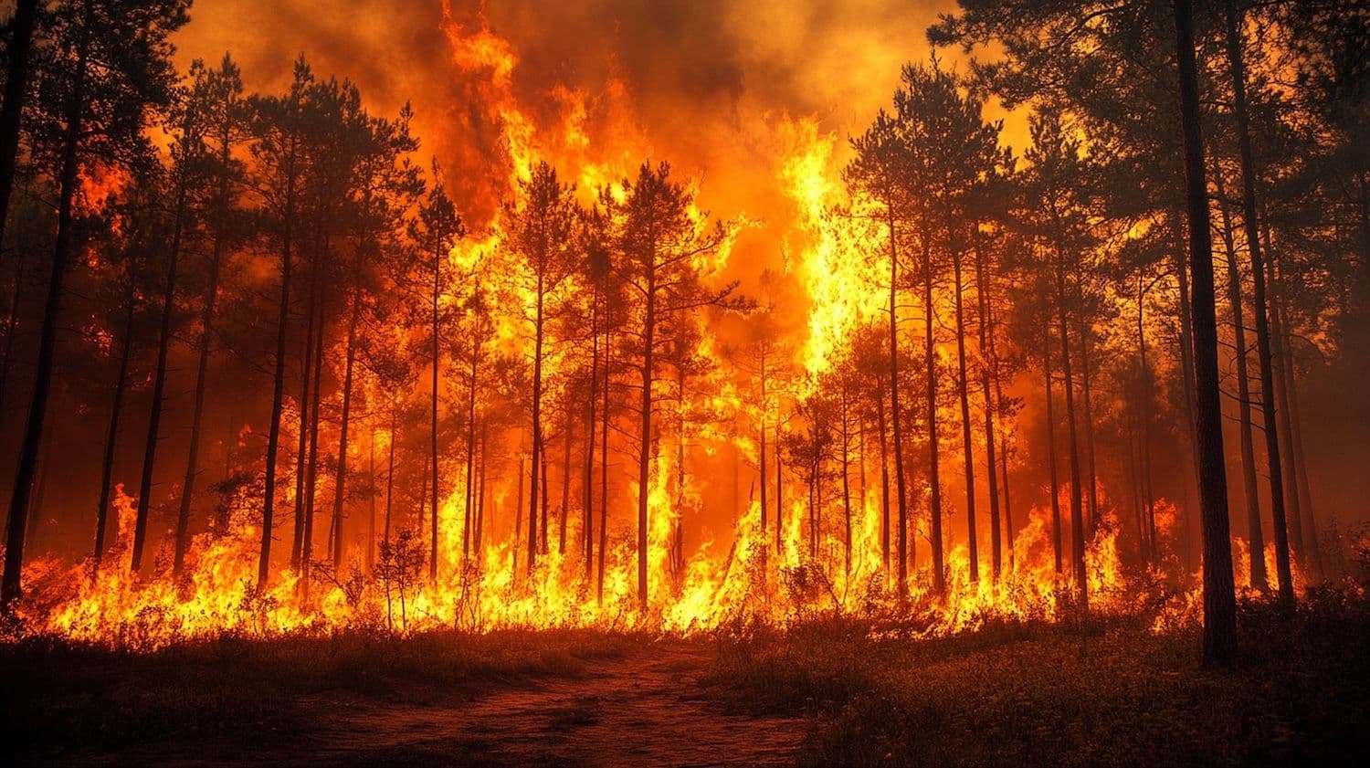 Wildfire contracts stay live on major platforms while relief from a warming Pacific holds off until 2027. (Image: Shutterstock)