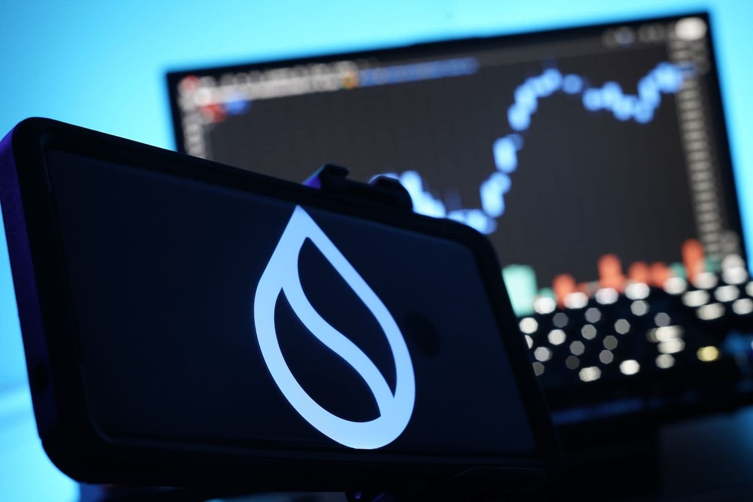 The Sui token is defending a triple-layer support near $0.99, but analysts caution a fifth-wave decline could drag prices to 49 cents. (Image: Shutterstock)