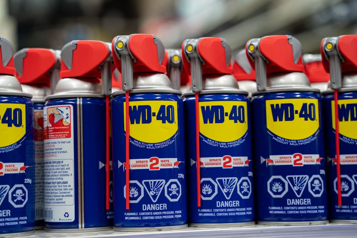 A strong quarterly earnings beat sends WD-40 shares sharply higher after the company raises its annual guidance. (Image: Shutterstock)