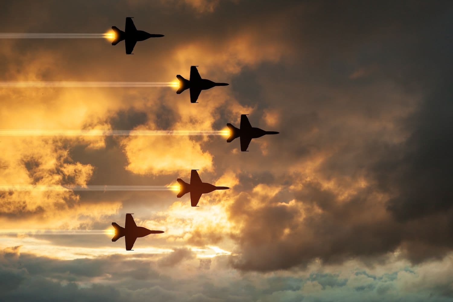 Two British F-35 jets intercepted a Russian Bear-F aircraft (Image: Shutterstock)