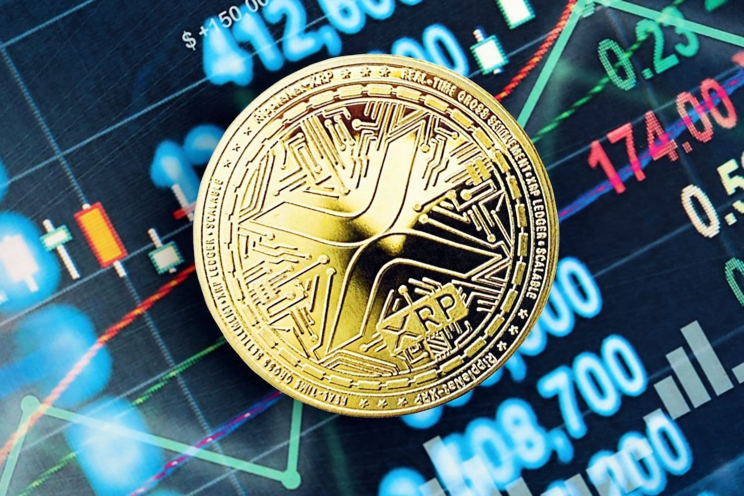 A 21-month low near $1.00 leaves XRP under pressure while Santiment tracks rising activity without matching new wallet growth. (Image: Shutterstock)