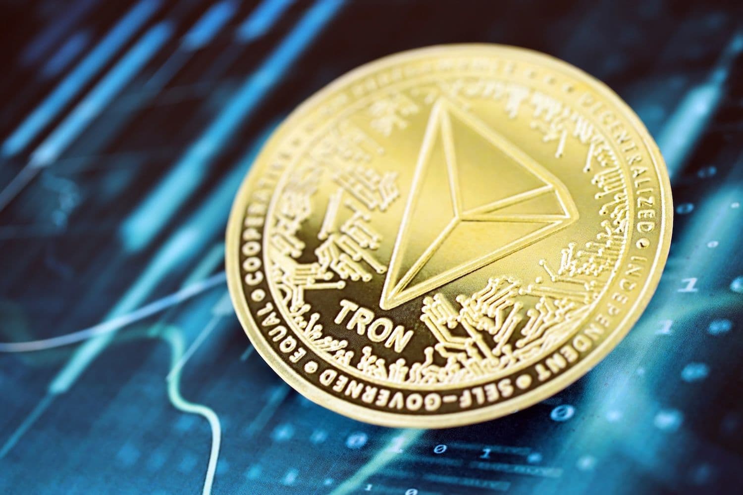 Record network growth and rising treasury purchases support a potential TRX breakout toward higher levels (Image: Shutterstock)