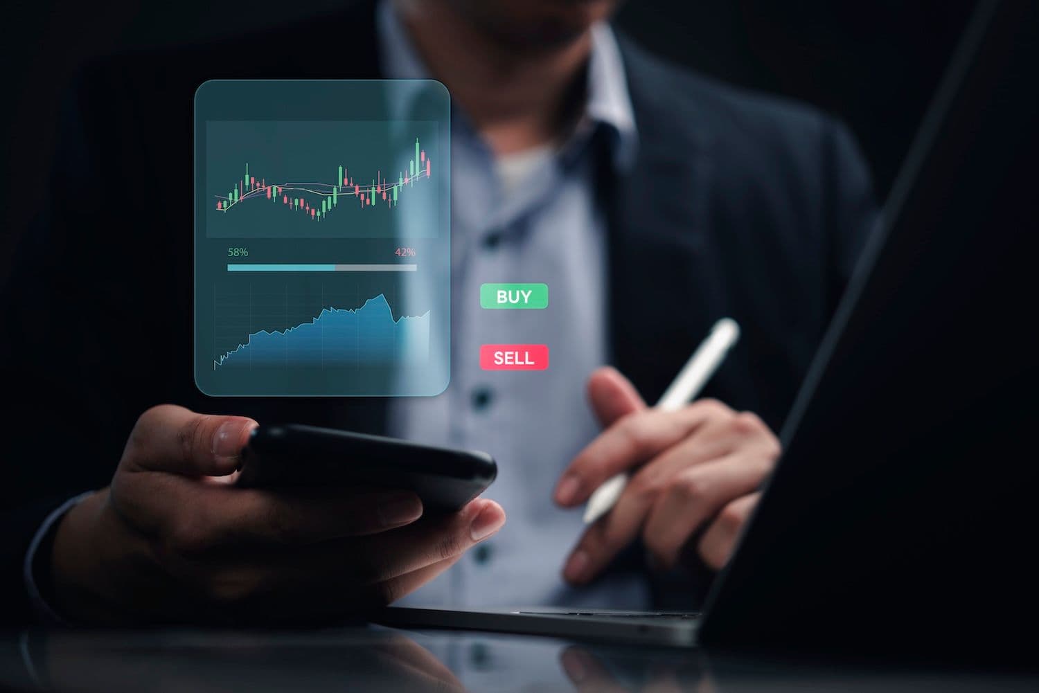 Centralized exchanges still control roughly 75-80% of perpetuals flow (Image: Shutterstock)
