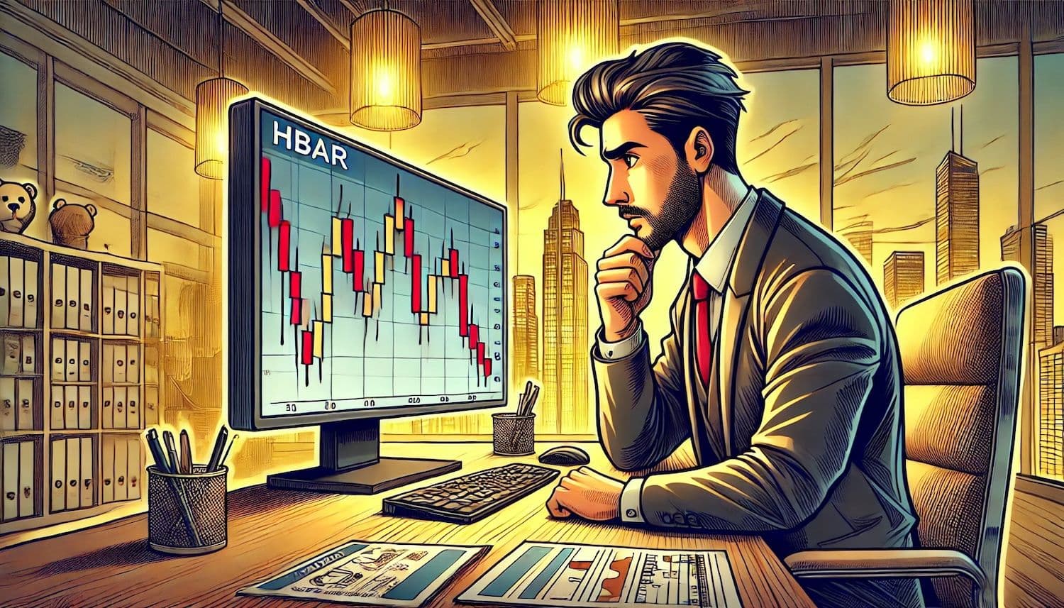 خروج المتداولين من عقود HBAR الآجلة بقيمة 150 مليون دولار وسط ضعف تقني
