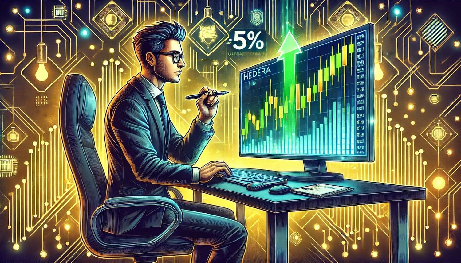 رمز هيdera يشهد ارتفاعًا في التداول بقيمة 2 مليار دولار وسط ارتفاع بنسبة 5%
