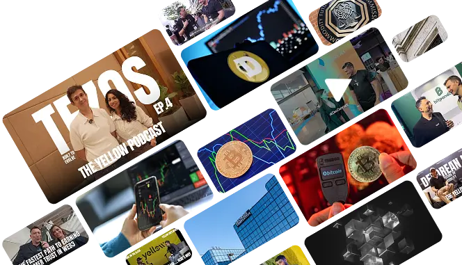 Crypto articles collage