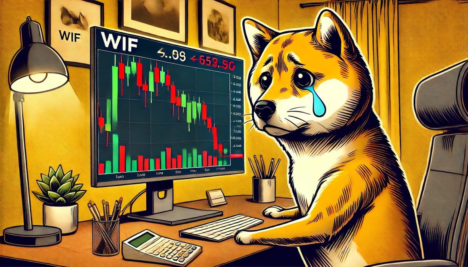 desktop-token-dogwifhat-enfrenta-pressão-técnica-com-cruz-da-morte-se-aproximando