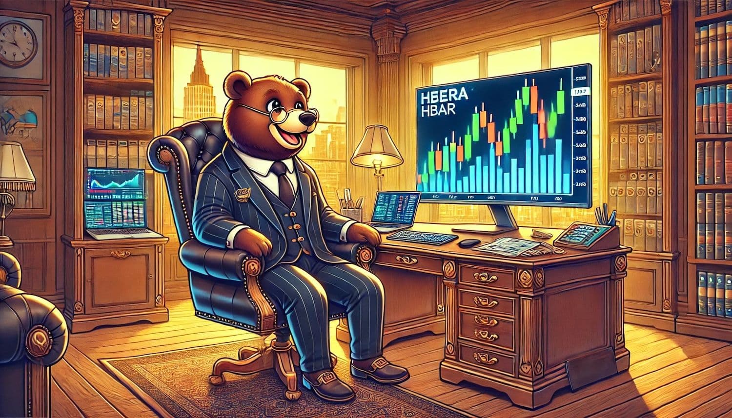 Il prezzo di HBAR si consolida a $0,246 dopo un calo netto del 40%