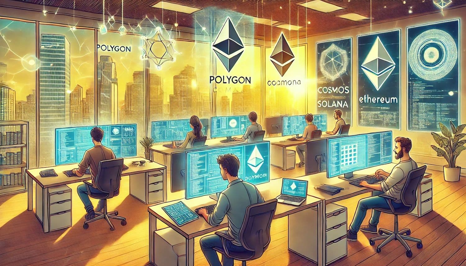 Büyük Blokzincirler, Kripto Çöküşüne Rağmen Gelişimde %11-26 Arasında Artış Görüyor