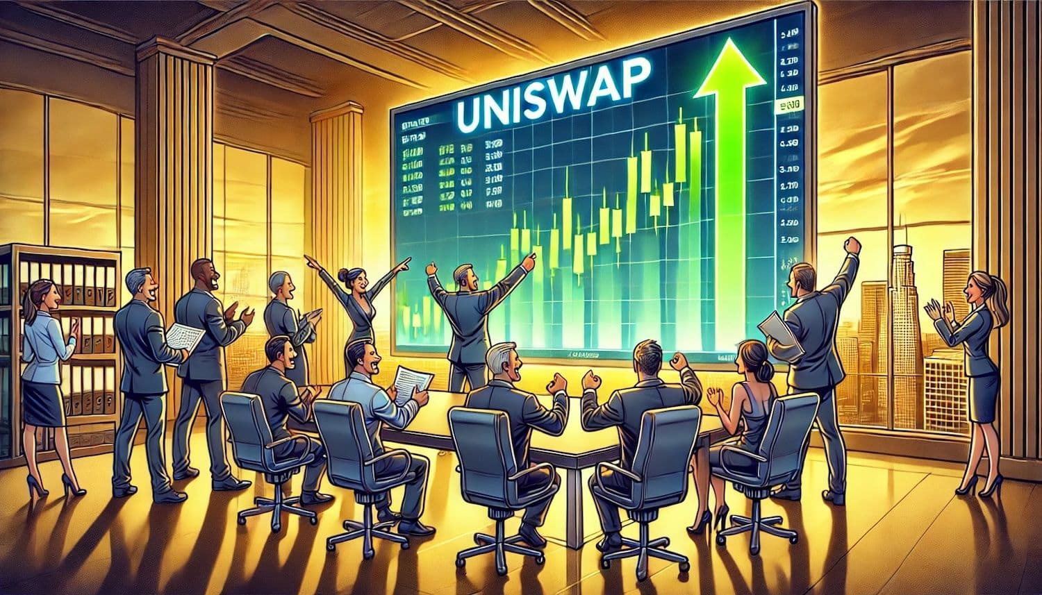 Uniswap飙升至12美元,牛市掌控局面