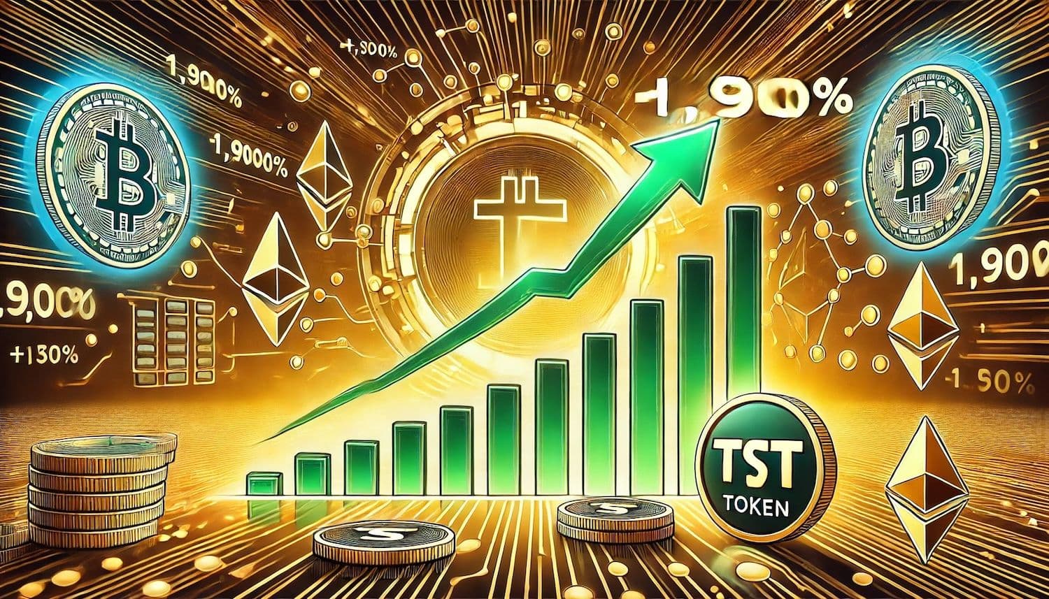 Twitter único do fundador da Binance leva TST a uma alta de 1,900%