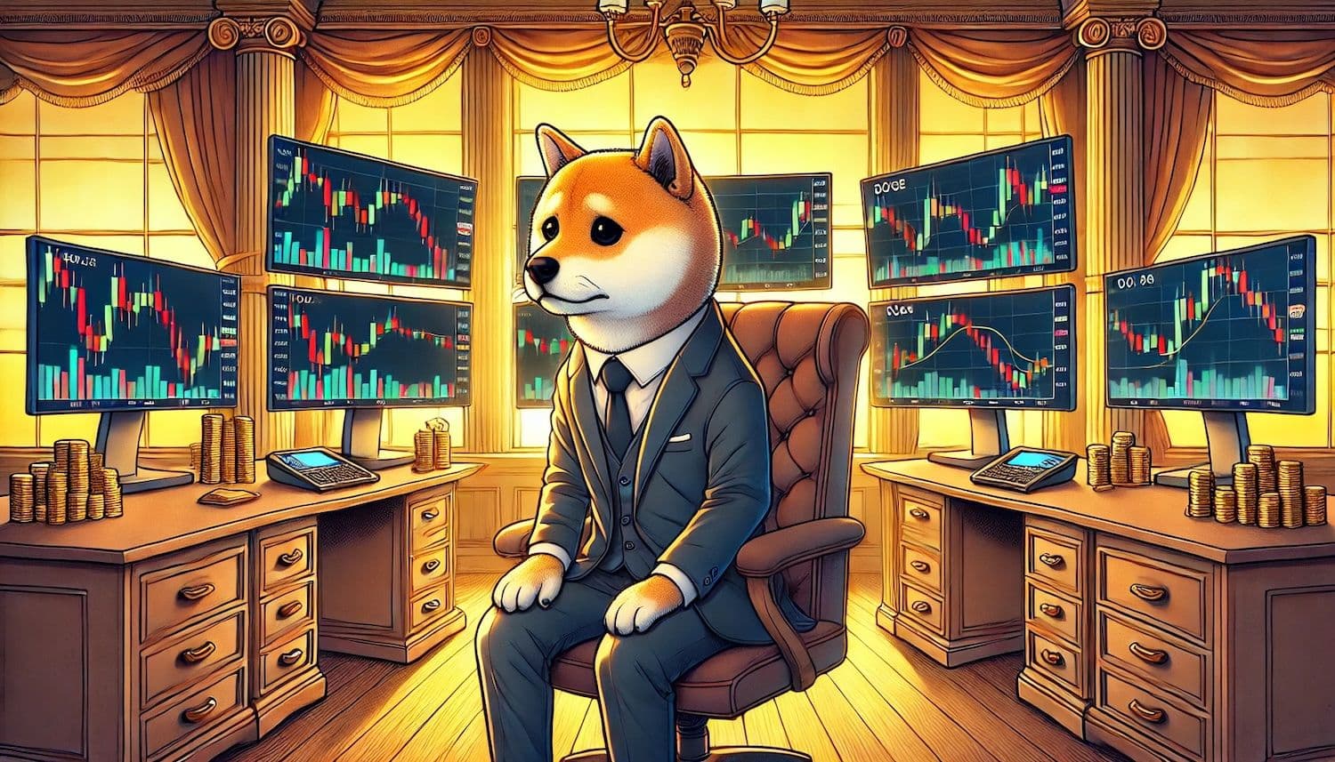Активність мережі Dogecoin знизилася на 70%: транзакції китів на чотиримісячному мінімумі
