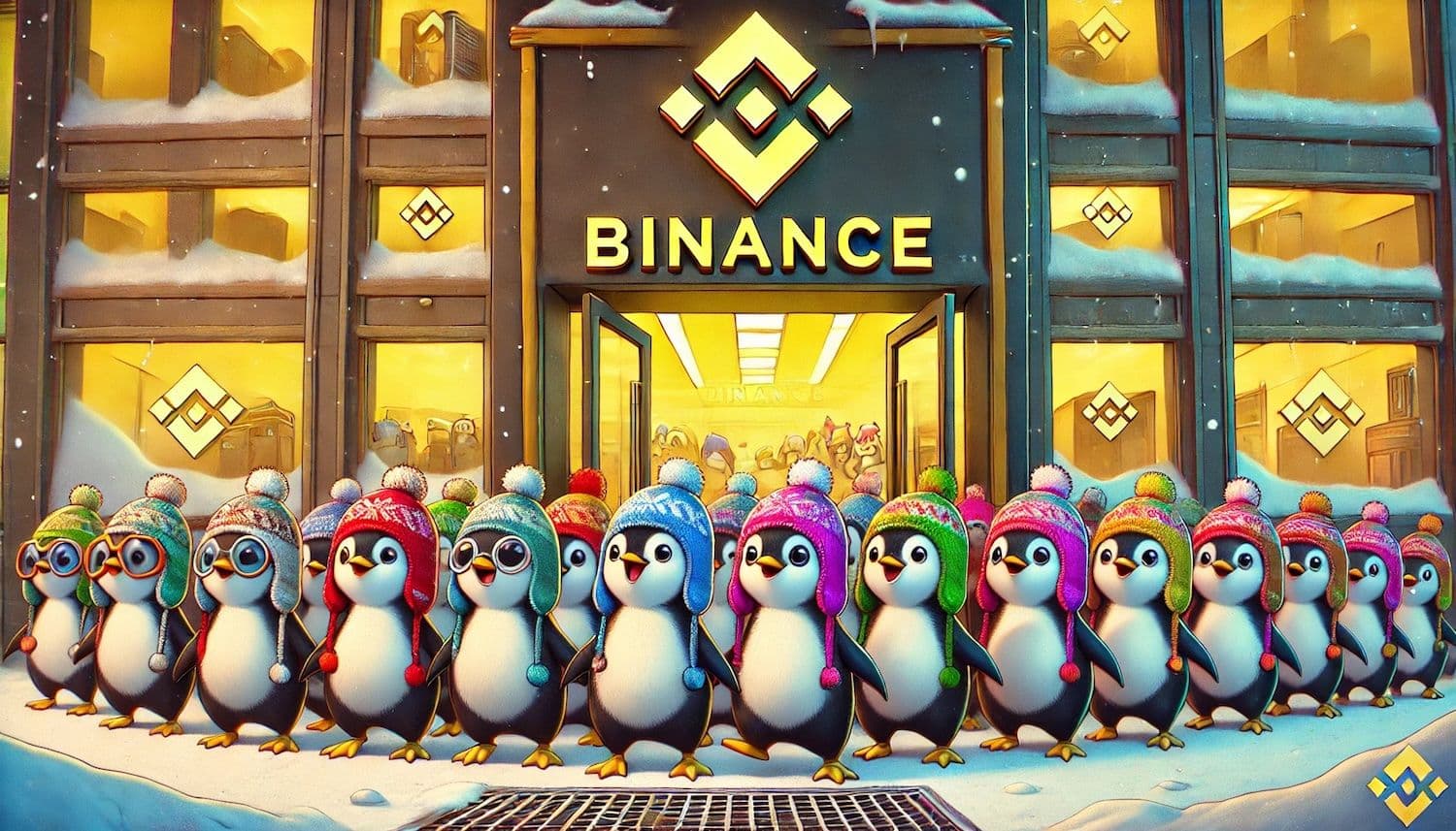 Le jeton PENGU est mis en service: Détails de la cotation sur Binance et de l'airdrop révélés
