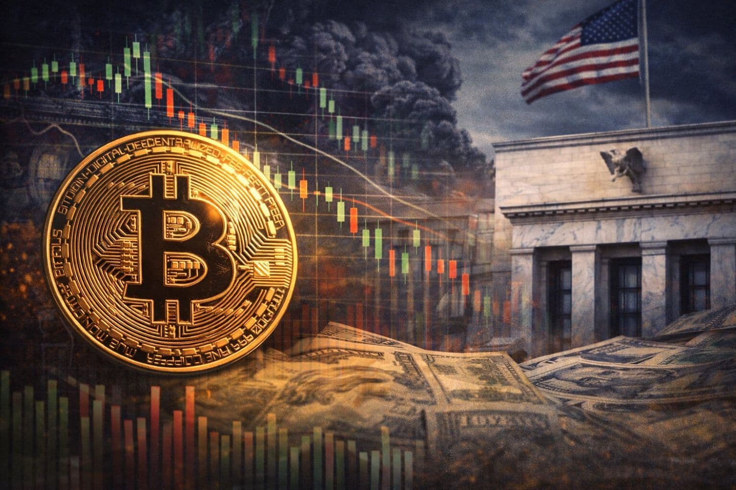 A divergência que está esmagando altcoins enquanto o Bitcoin se apoia no patrocínio institucional e no status de ouro digital