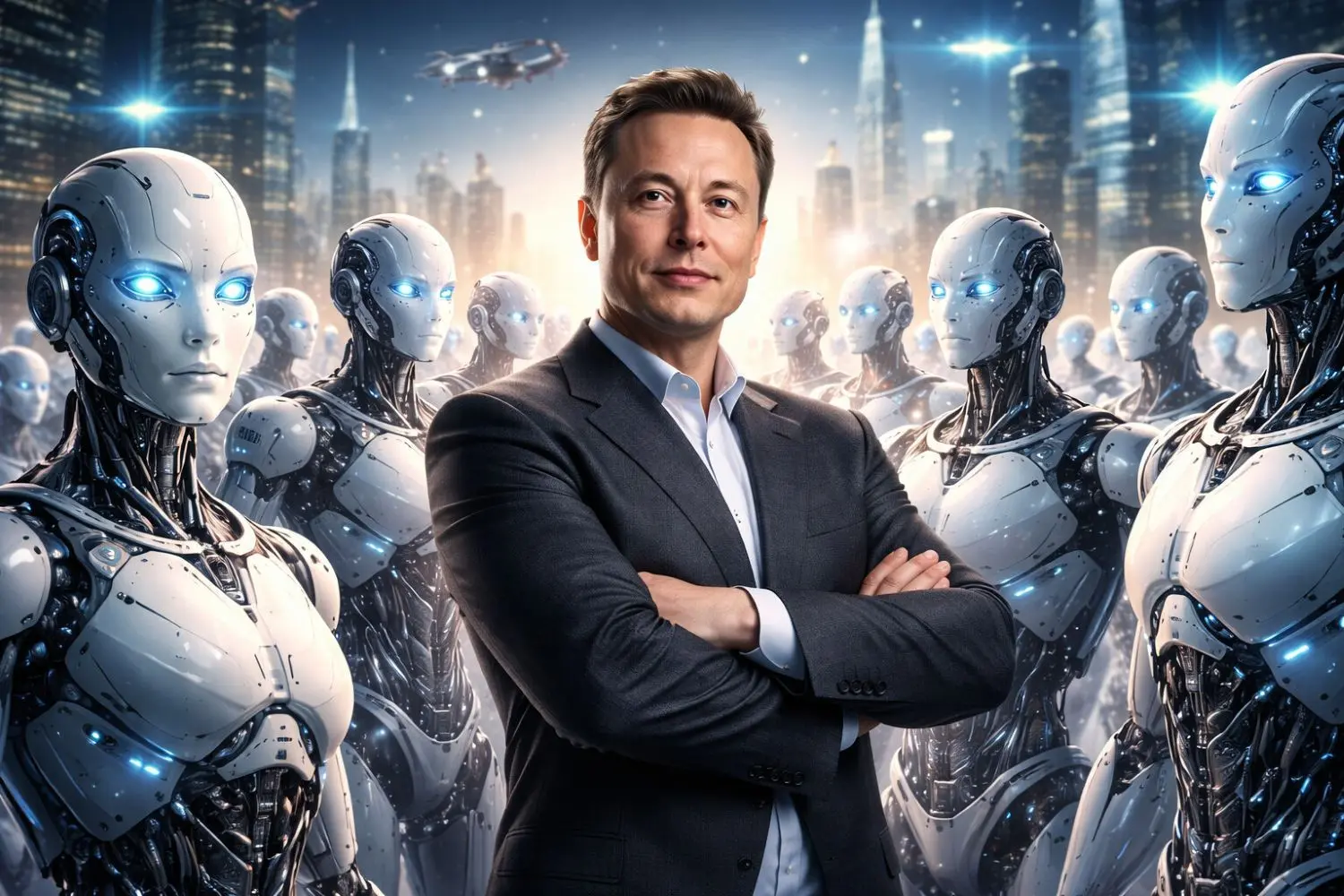 Elon Musk prédit un monde avec plus de robots que d'humains