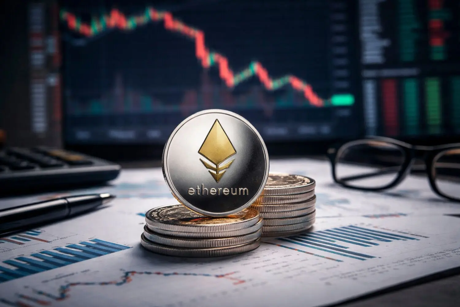 O que esta empresa fez com Ethereum acabou de criar uma perda de US$ 6,6 bi que rivaliza com colapsos históricos de mercado