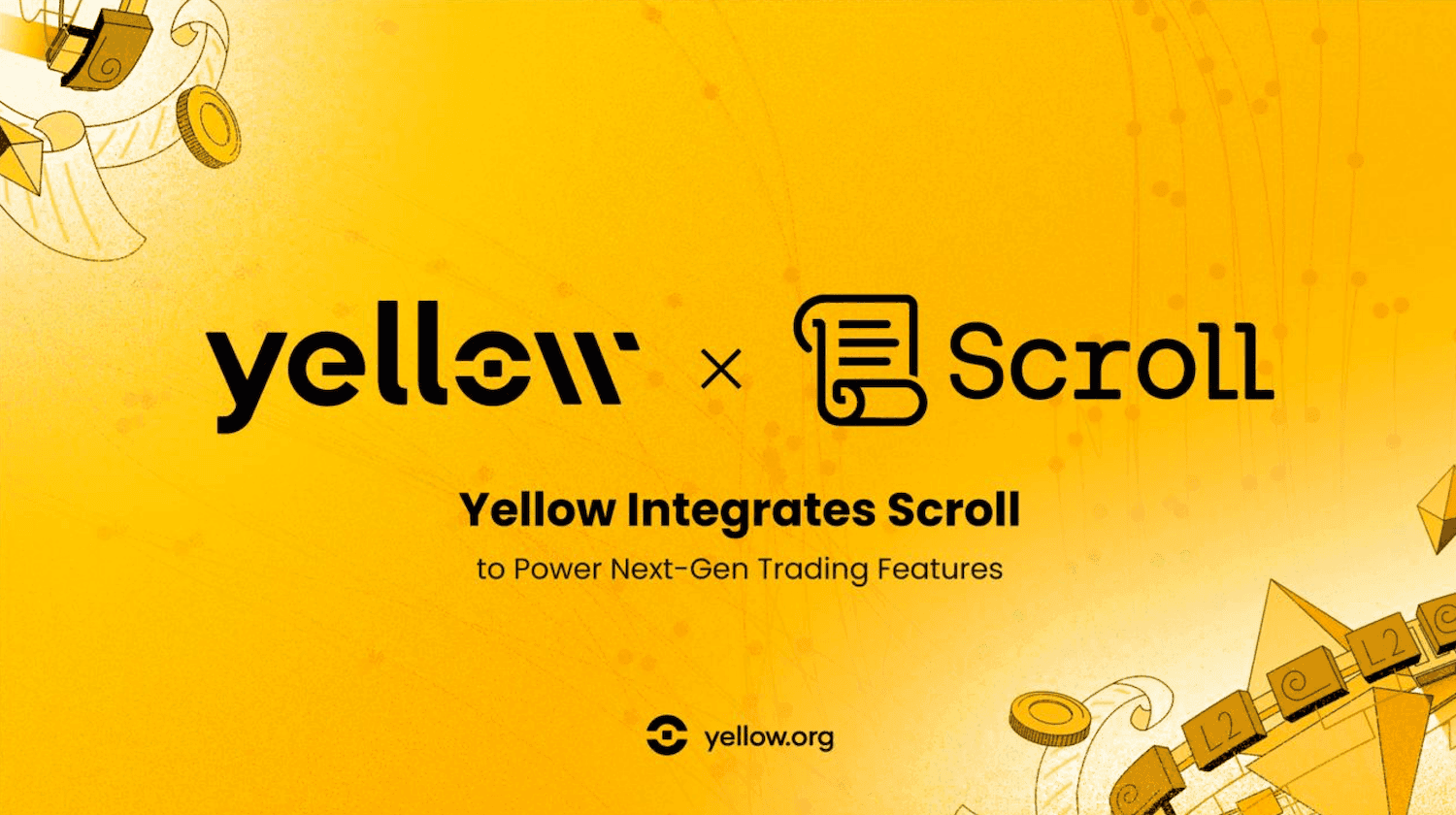 Yellow intègre Scroll pour alimenter les fonctionnalités de trading de nouvelle génération