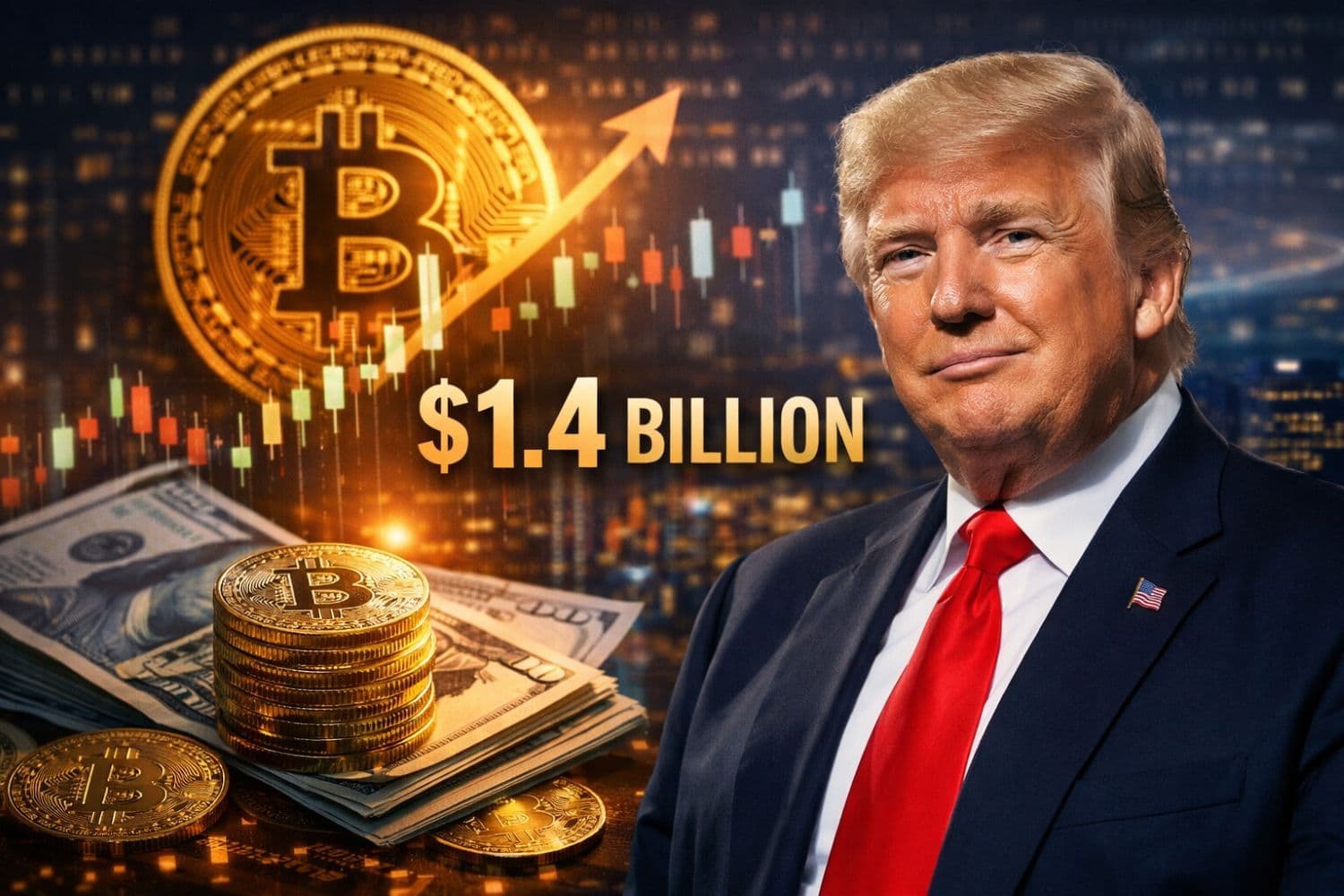 Trump affirme avoir « rendu beaucoup de gens riches » alors que ses projets crypto lui rapportent 1,4 Md$ dès la première année de son deuxième mandat
