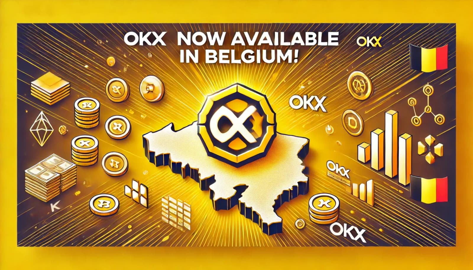 OKX wchodzi na rynek belgijski z nowym portfelem i usługami handlowymi